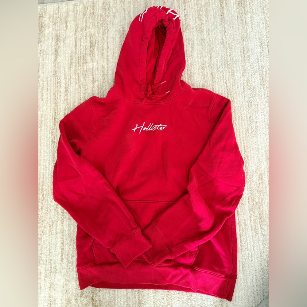 Hollister Vibrant Red Pullover